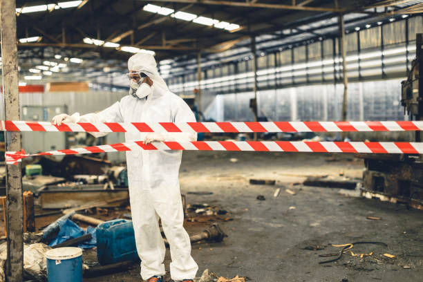 Professional Trauma Scene Cleanup technician working in Wellington, NV